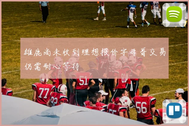 雄鹿尚未收到理想报价字母哥交易仍需耐心等待